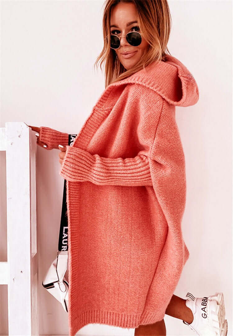 Tereza | Trendiger Strickcardigan mit langen Ärmeln