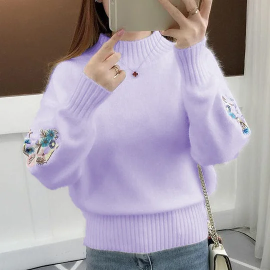 Demi - Eleganter Pullover mit voluminösen Ärmeln