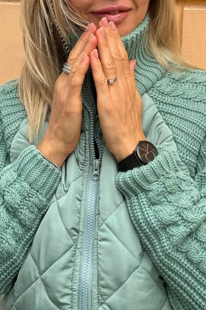 Adelaide - Unifarbene Freizeitjacke für Frauen