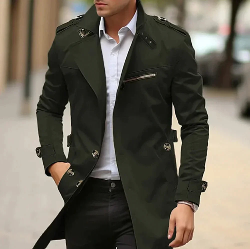 Niko - Hochmoderner Trenchcoat für Männer