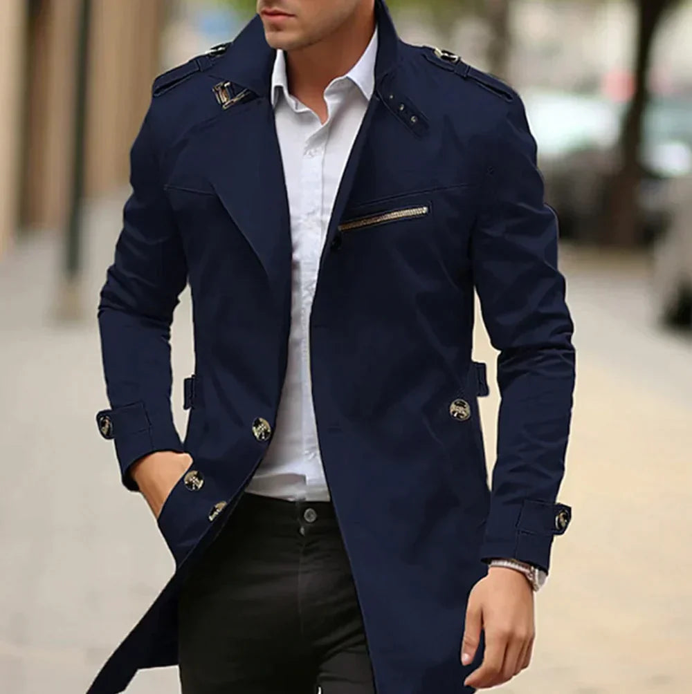 Niko - Hochmoderner Trenchcoat für Männer