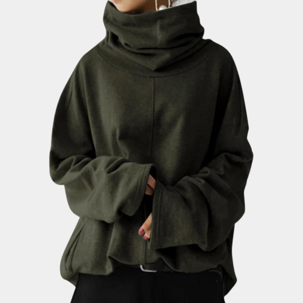 Moderner Rollkragenpullover für Frauen