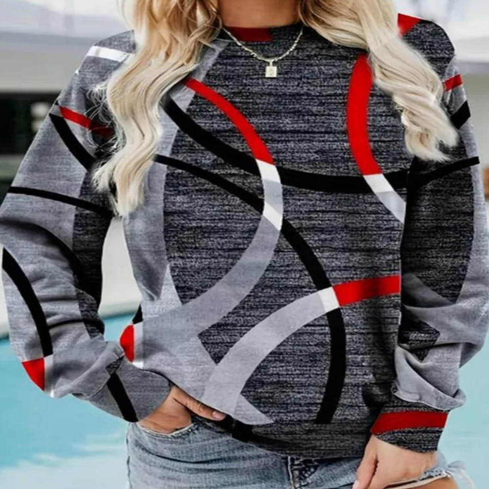 Aurora - Stylischer warmer Pullover für frauen