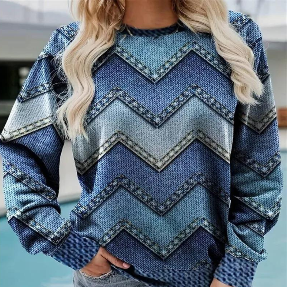 Aurora - Stylischer warmer Pullover für frauen