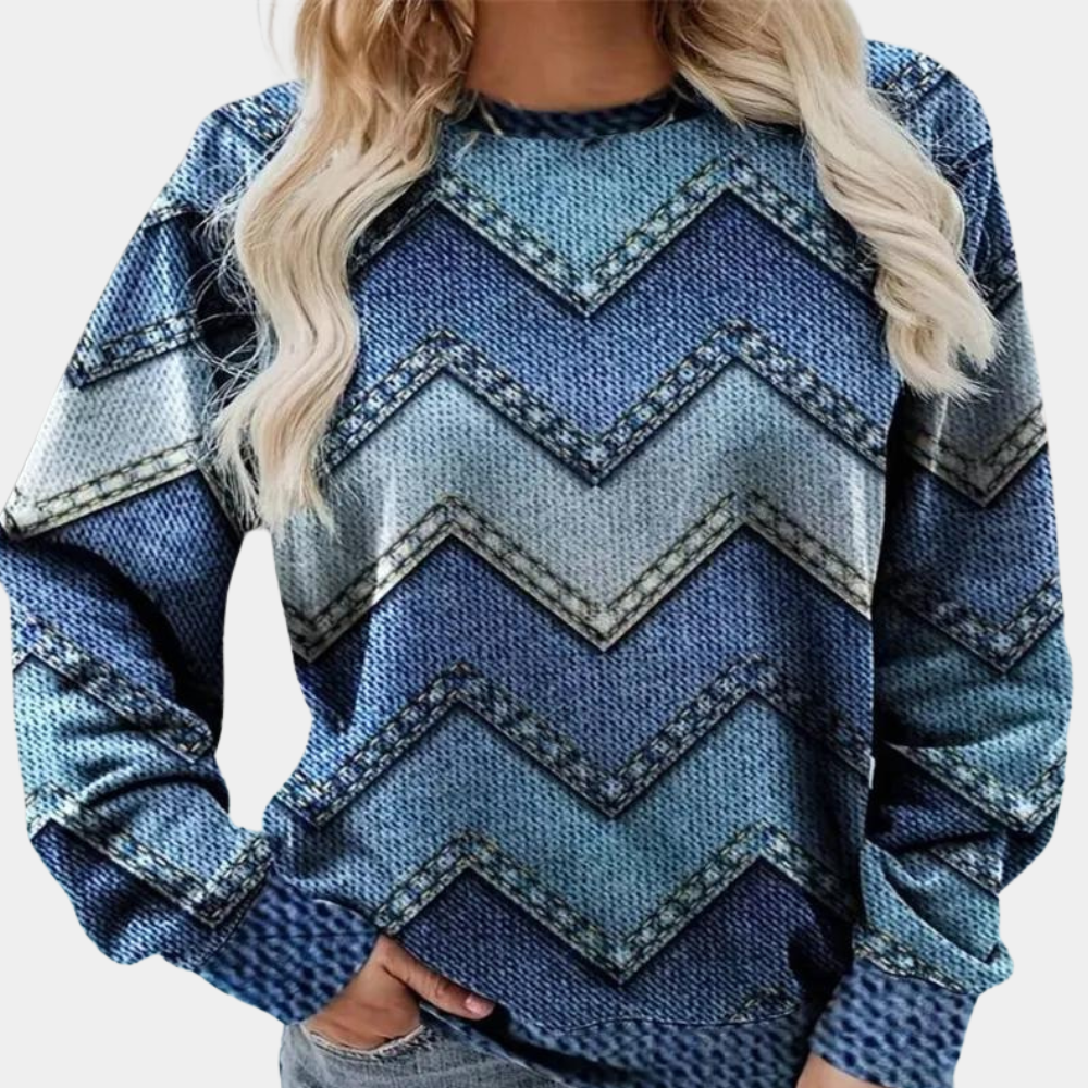 Aurora - Stylischer warmer Pullover für frauen