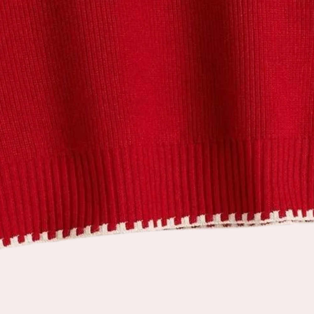 Peninah  - Weicher Rundhals Pullover für Frauen