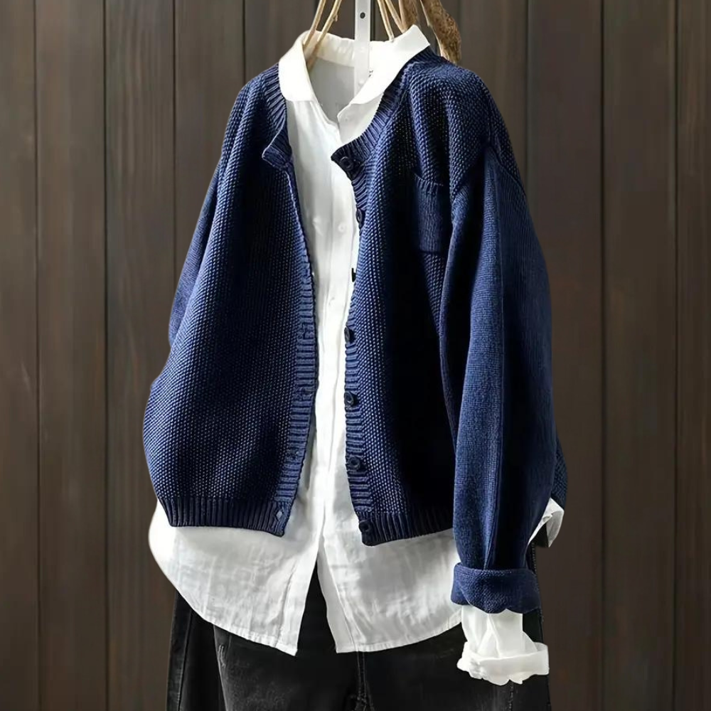 Modischer Strickcardigan für Frauen