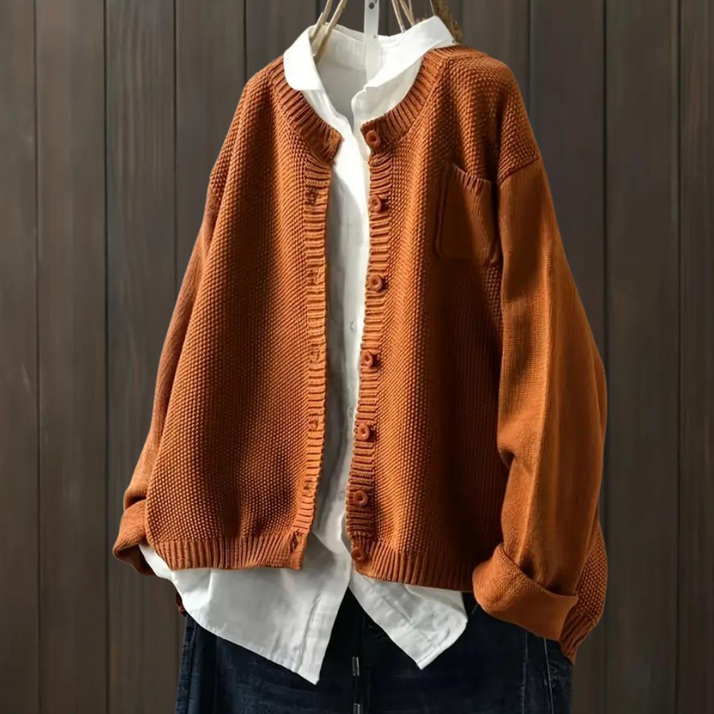 Modischer Strickcardigan für Frauen