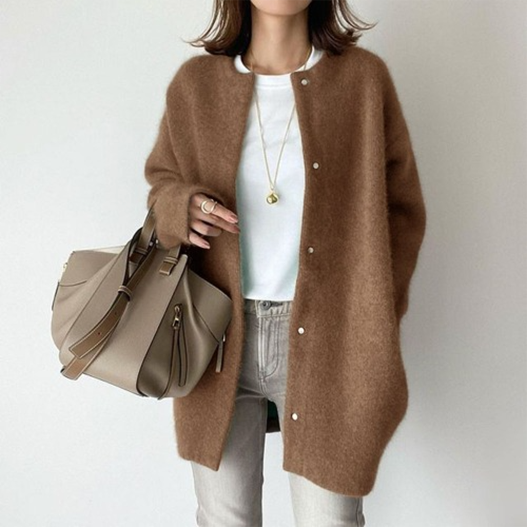Trendiger Damen Strickjacke Bequem