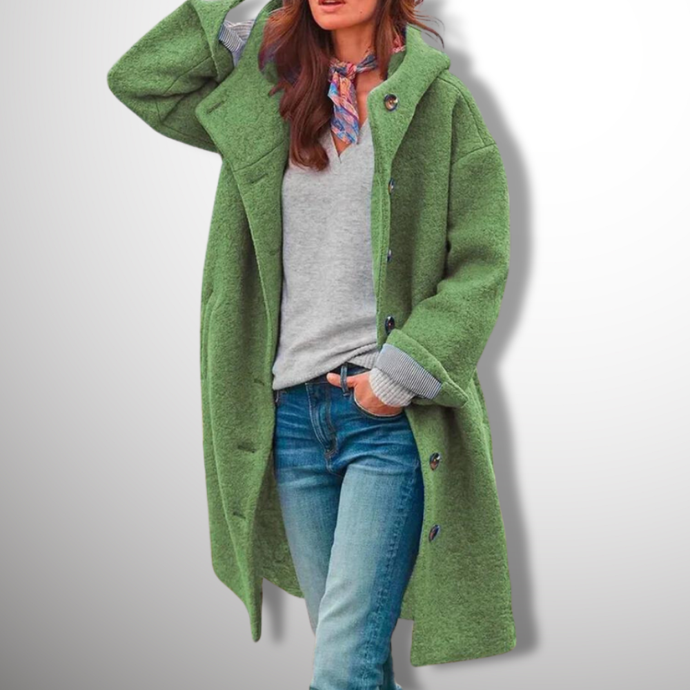 Damen Lange Strickjacke