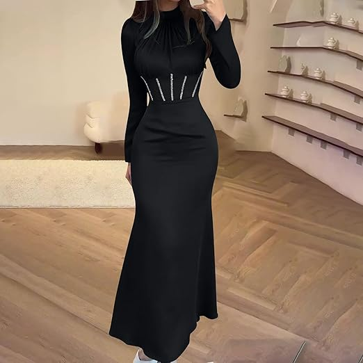 Damen Elegantes Abend Maxi Kleid - Lena