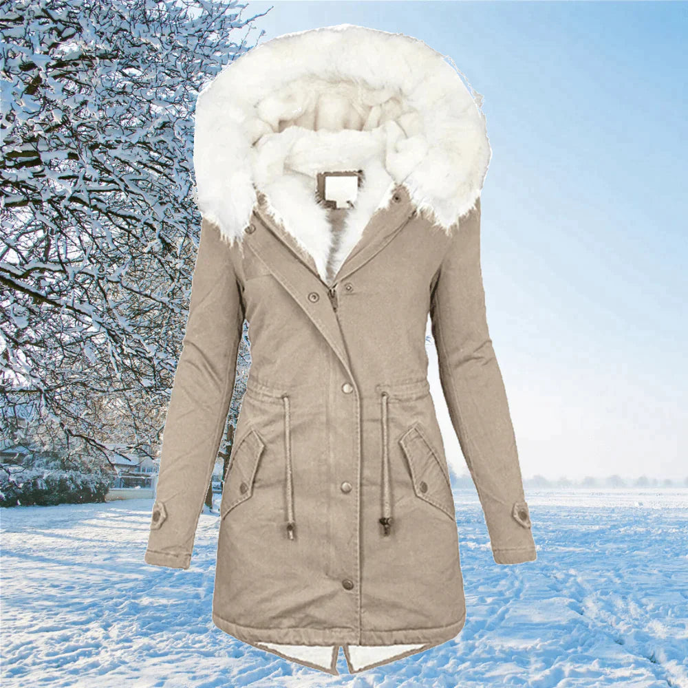 Damen Parka mit Kapuze | Warme 3