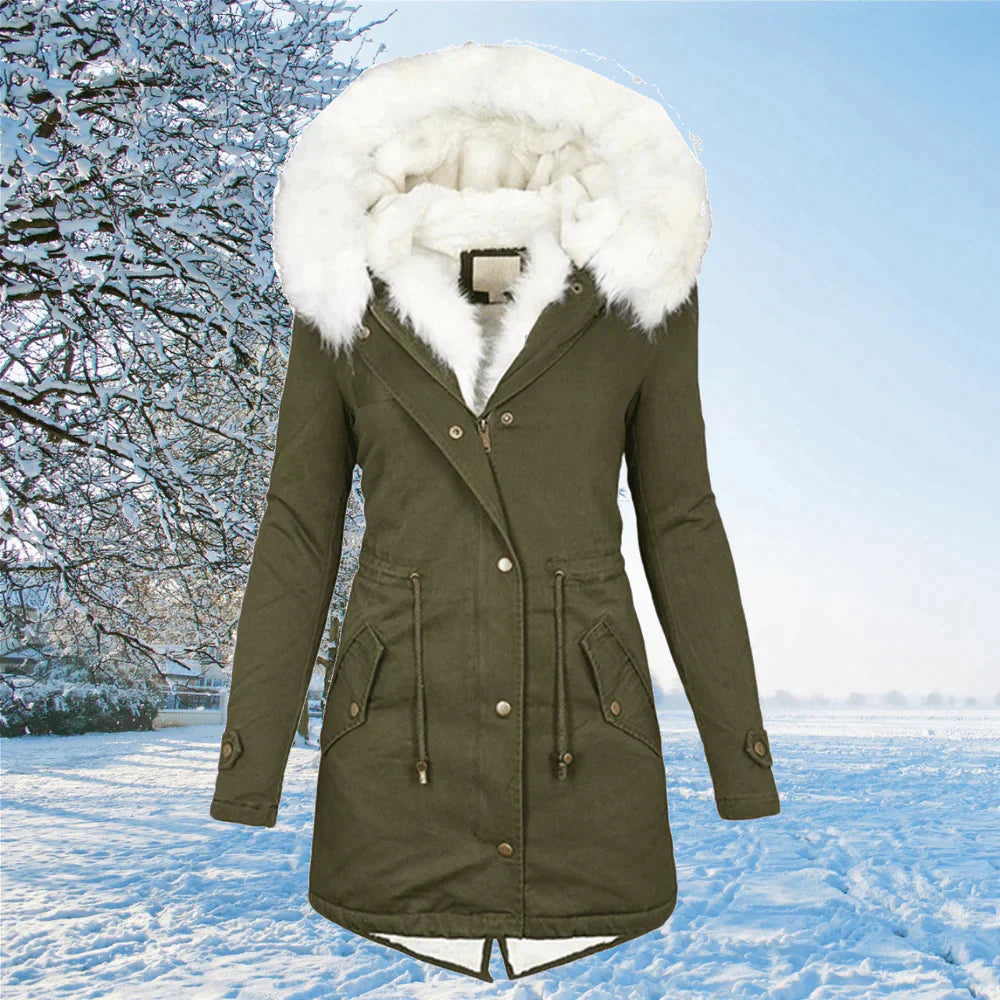 Damen Parka mit Kapuze | Warme 4