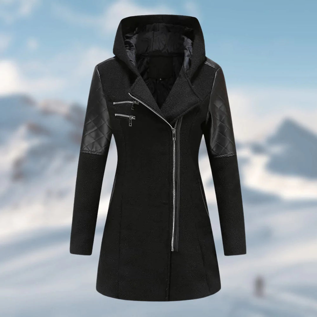 Damen Warme Kapuzenjacke | Winter 1
