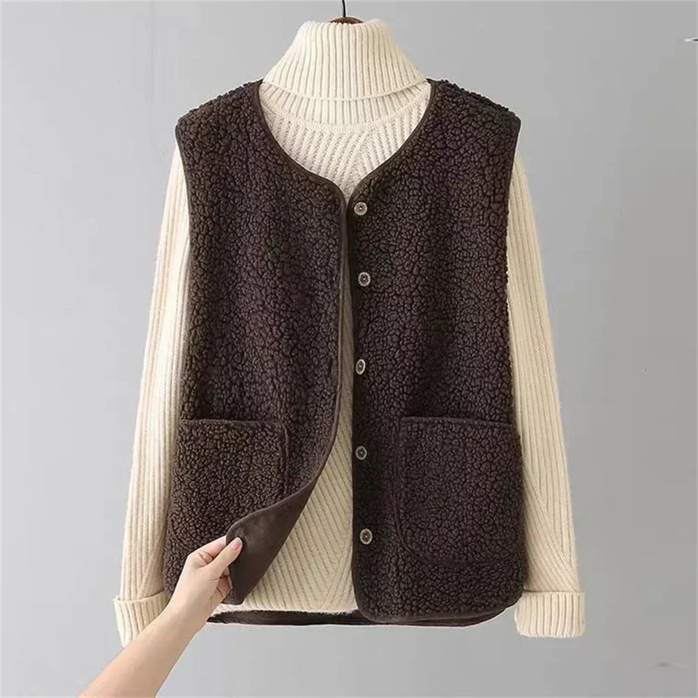 Zariah - Klassischer Teddy Cardigan