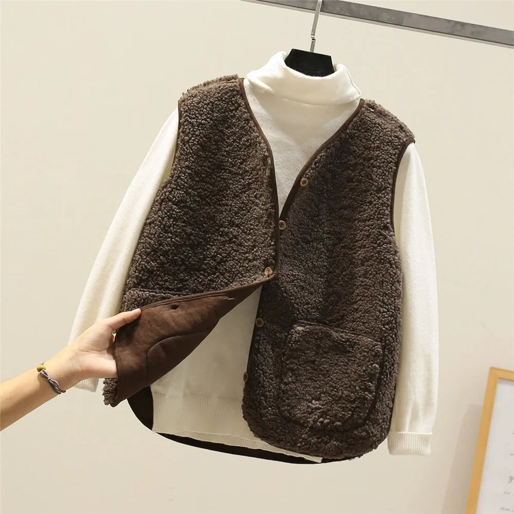 Zariah - Klassischer Teddy Cardigan