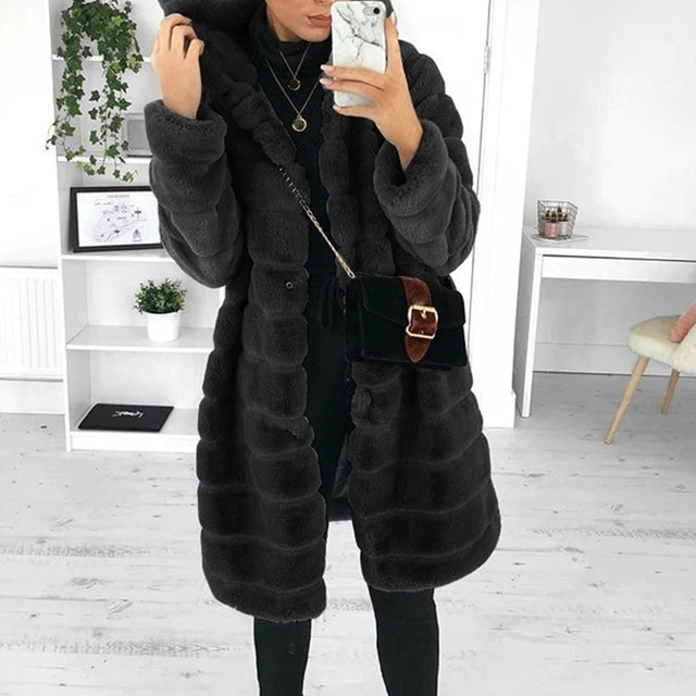 Agna - Dicke Winterjacke mit Kapuze