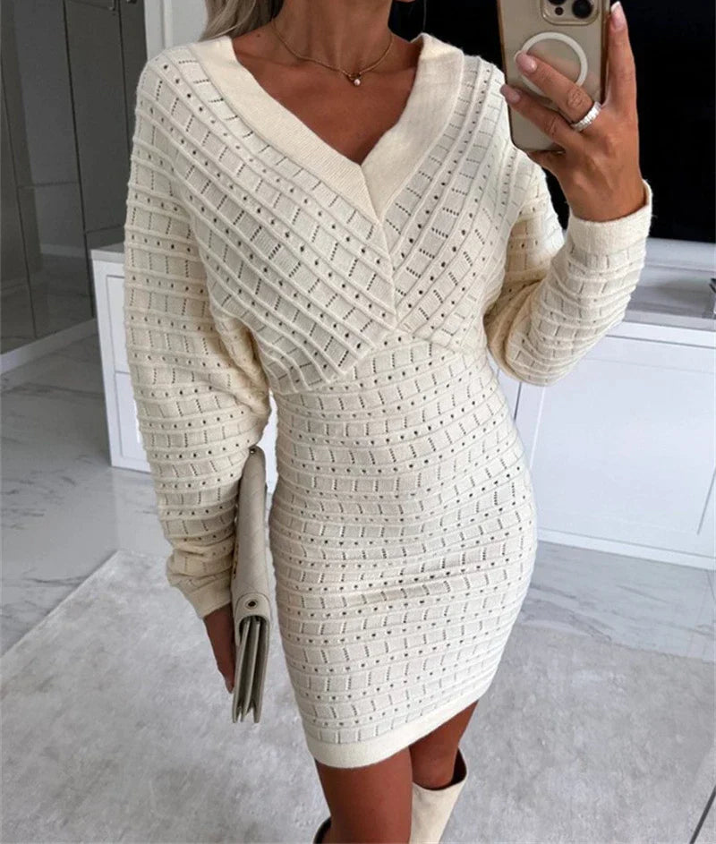 Fließendes Midikleid für Damen