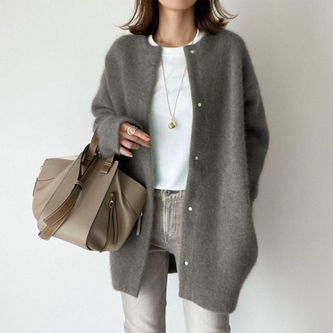 Trendiger Damen Strickjacke Bequem