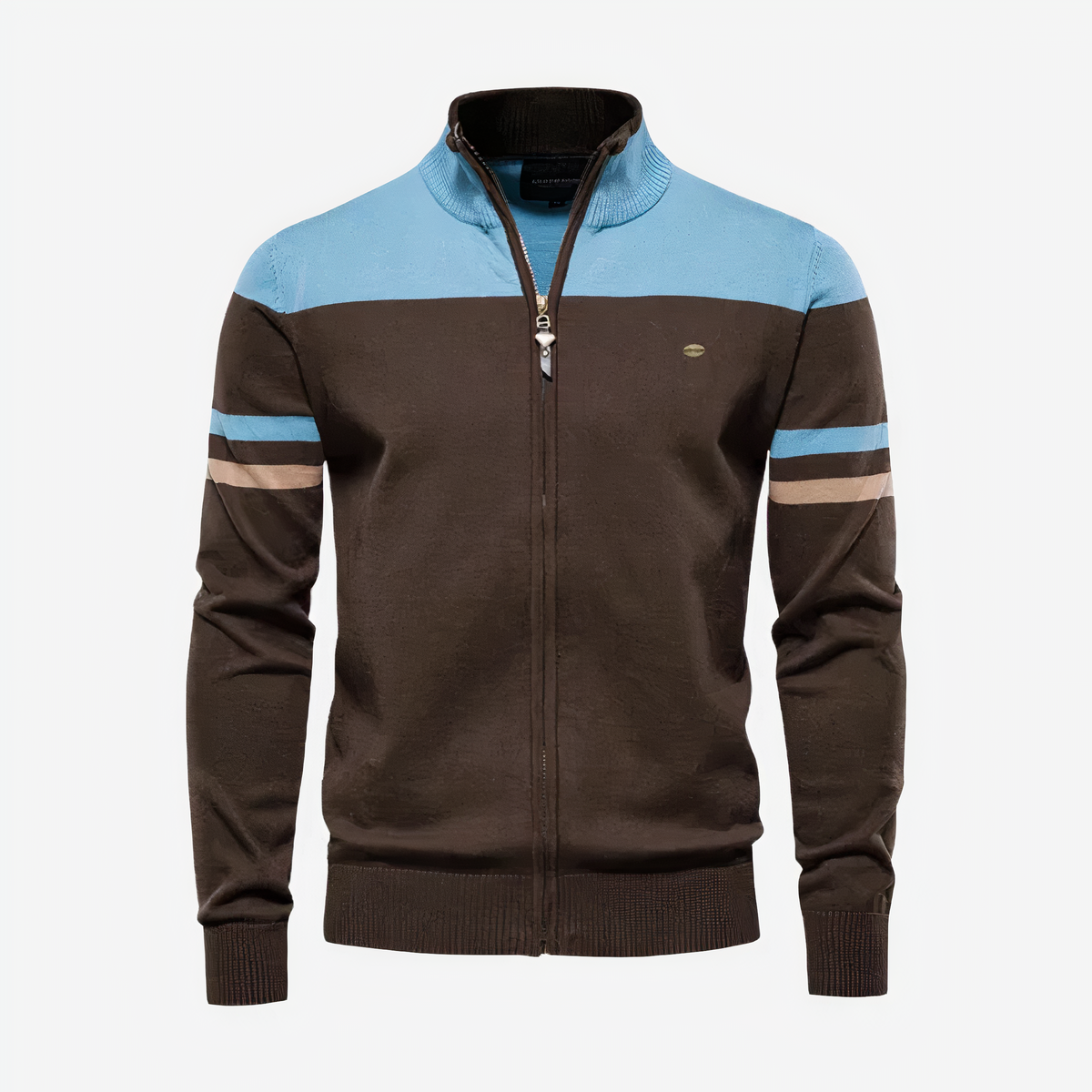 Hugh - Kapuzen Sweatshirt mit Reißverschluss