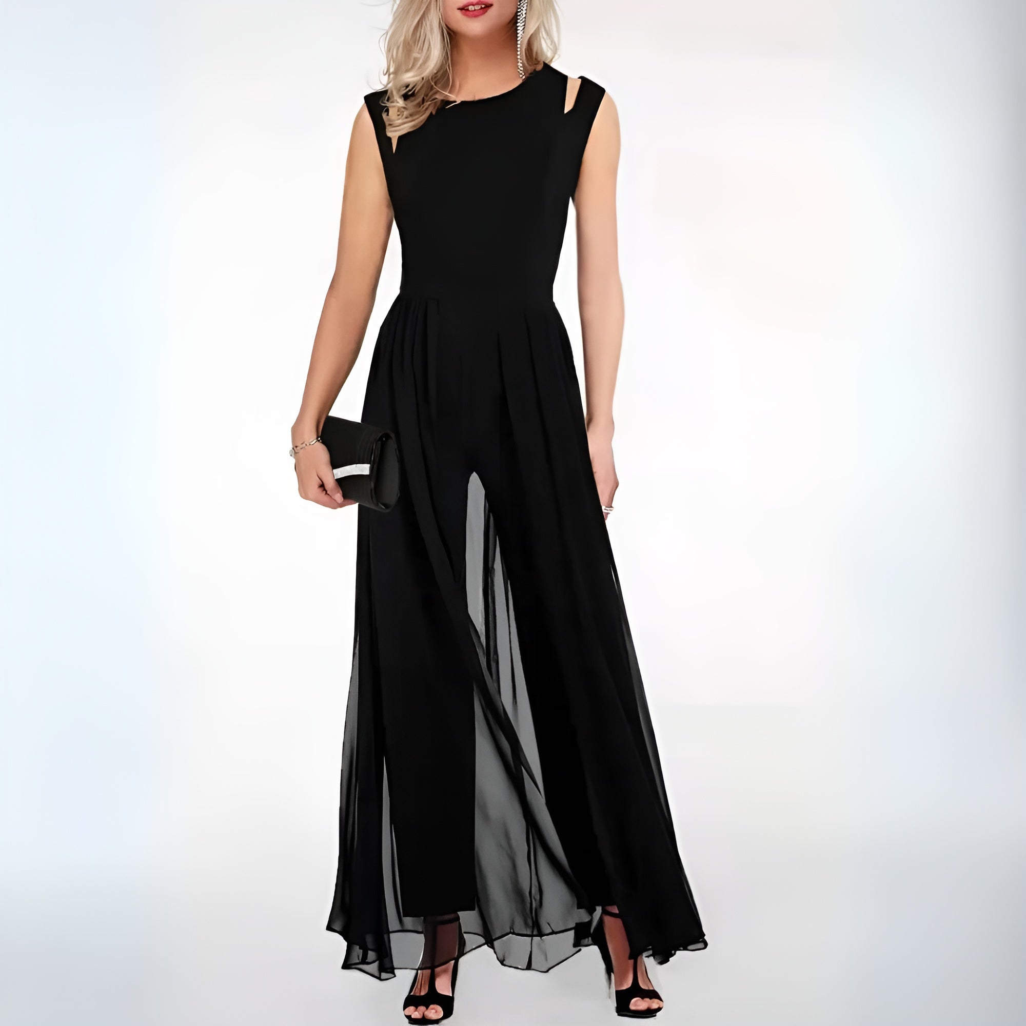 Tuck Damen Jumpsuit