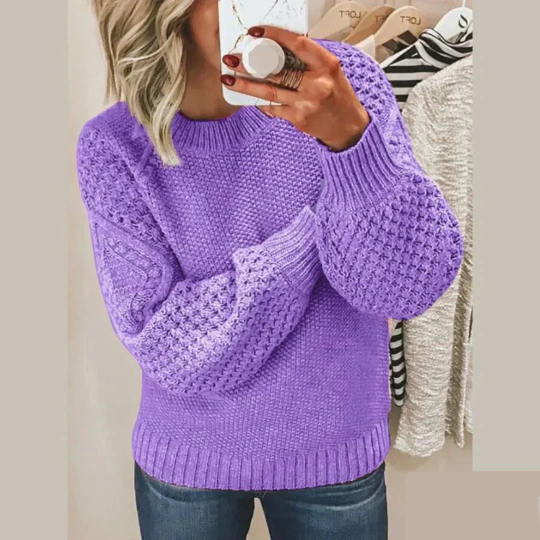 Klassische Wollpullover