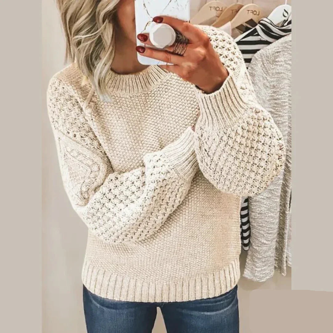 Klassische Wollpullover