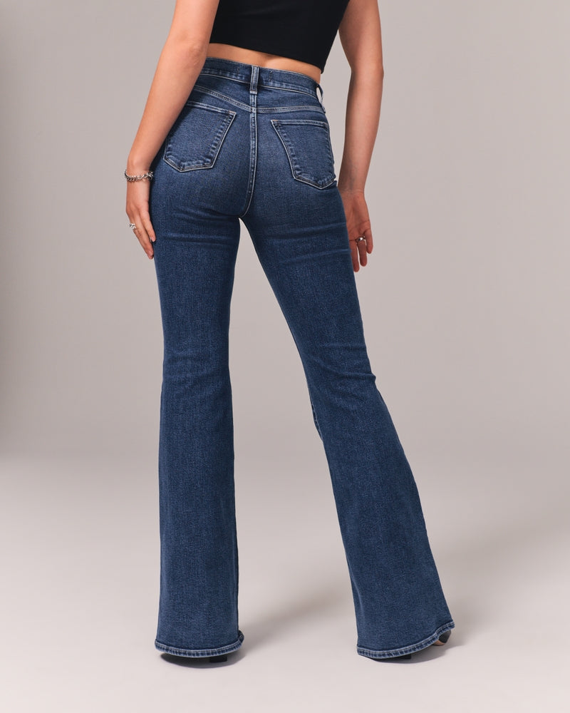 Jeans mit hoher Taille