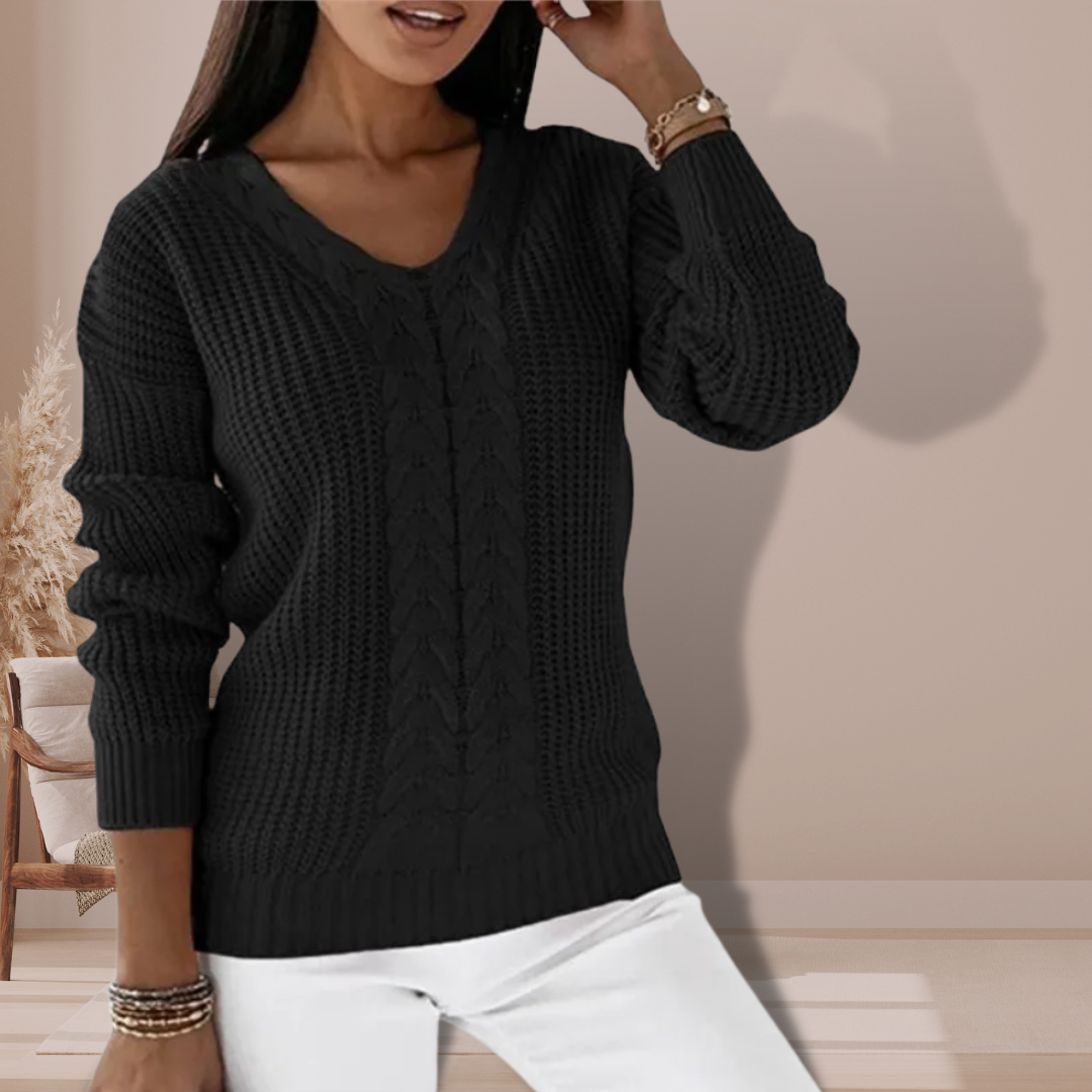 Stylisches Strick-Top Pullover