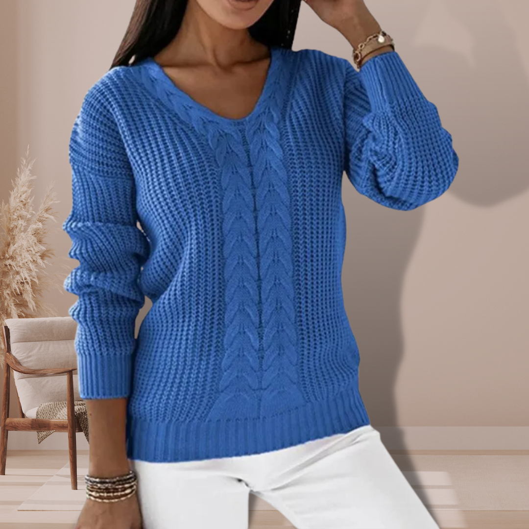 Stylisches Strick-Top Pullover