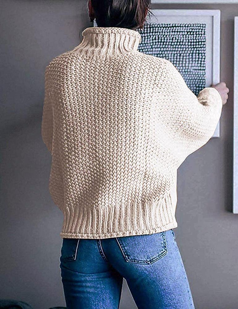 Langärmeliger Basic-Pulli