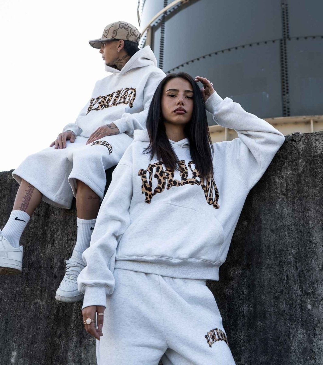 Lässiger Leopard Hoodie 2