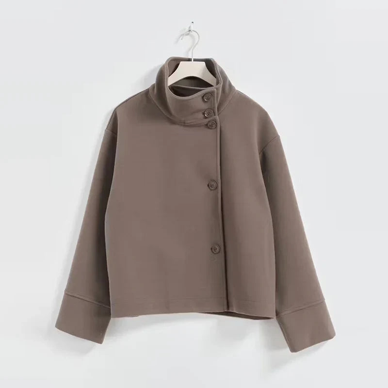 Liana – Elegante Kurzjacke mit Stehkragen Damen 10