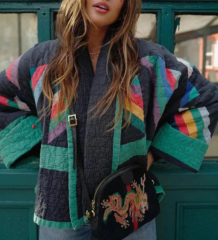 Lyra - Vintage Jacke im klassischen Design für Frauen