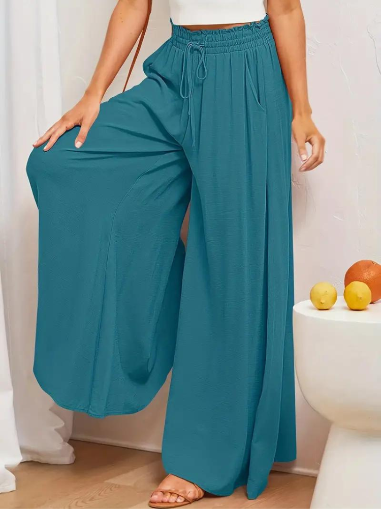 Damenhose mit hoher Taille