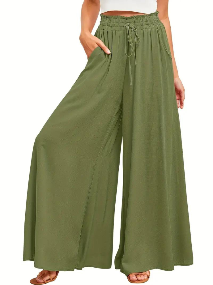 Damenhose mit hoher Taille