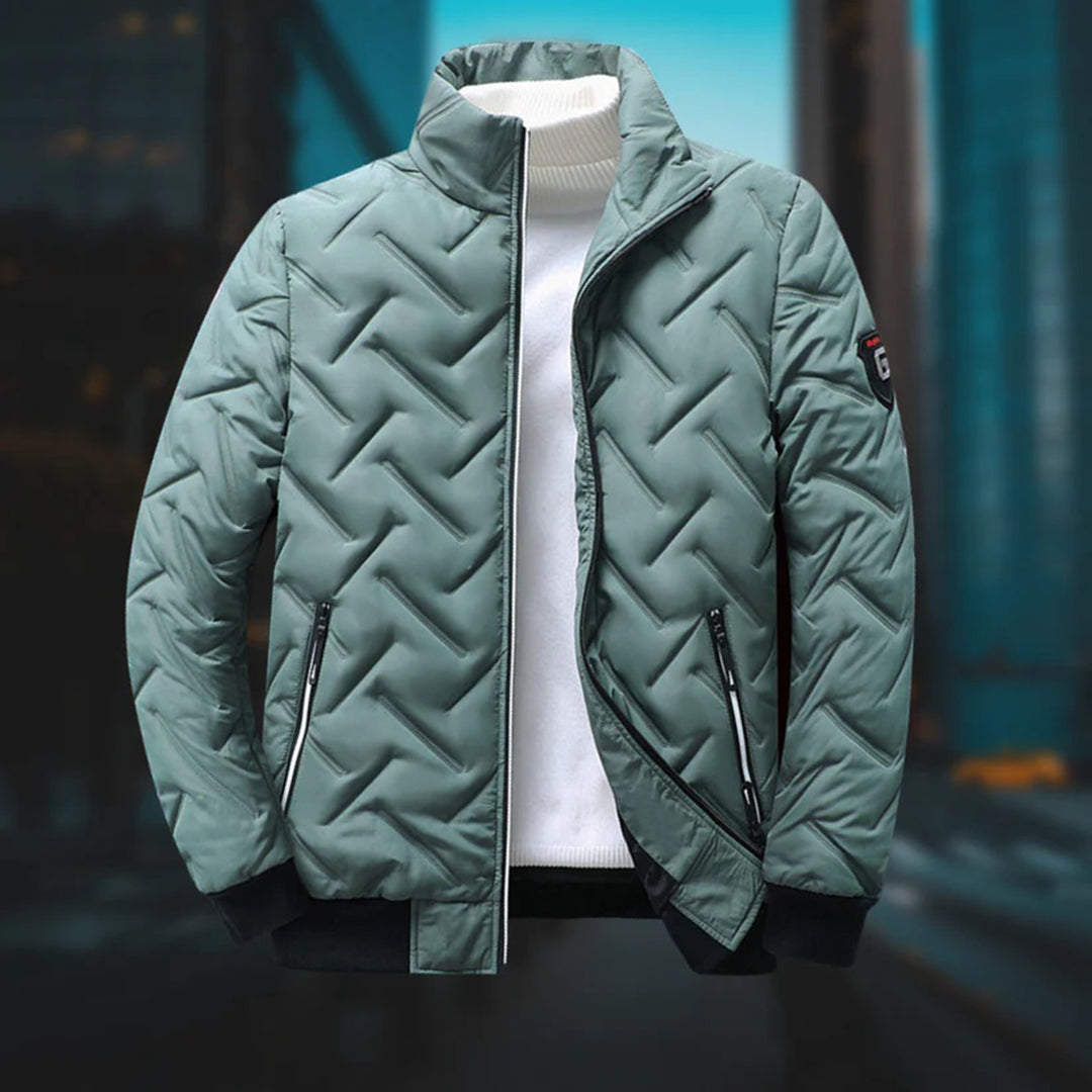 Klayton – Herren Steppjacke mit Stilvollem Hohem Kragen