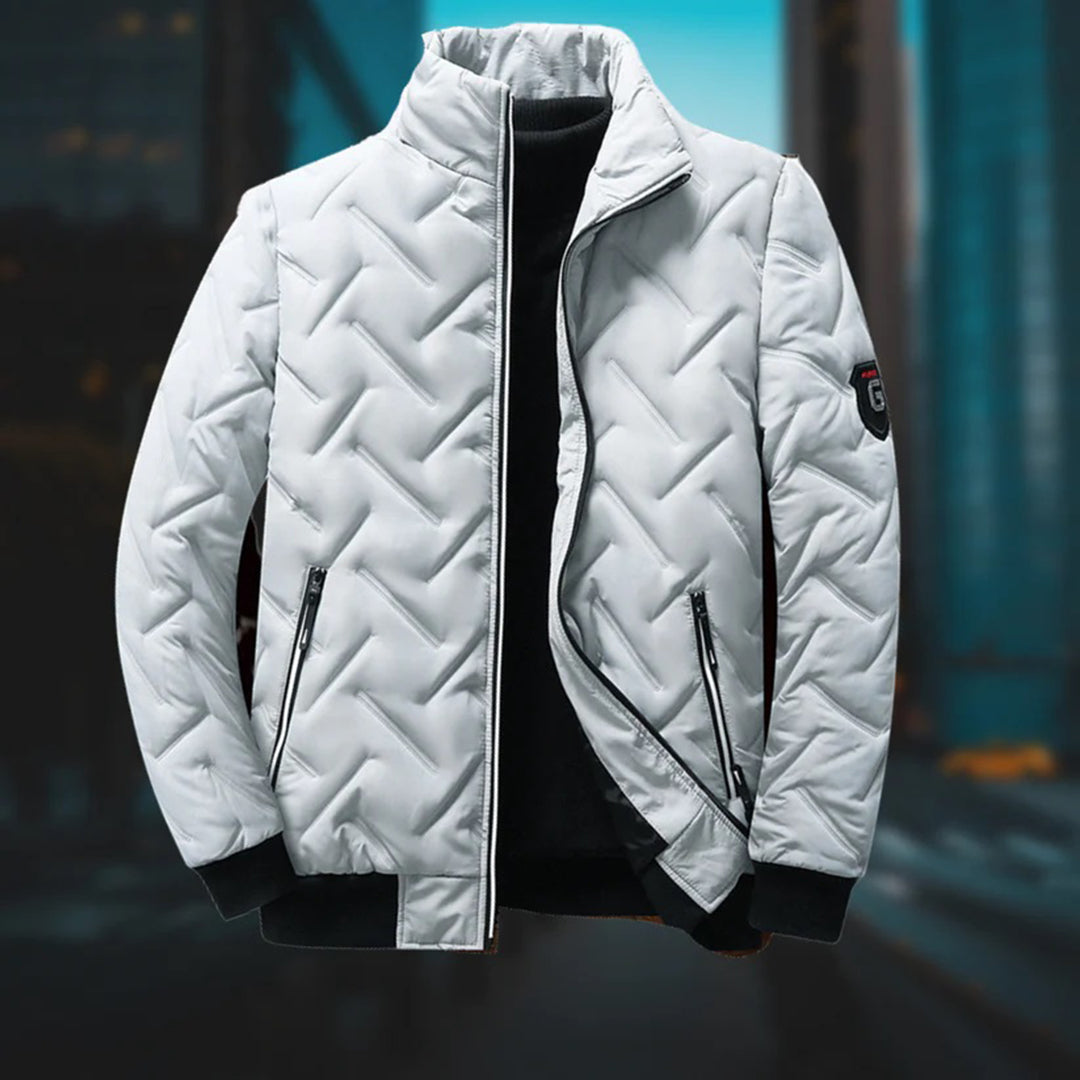 Klayton – Herren Steppjacke mit Stilvollem Hohem Kragen