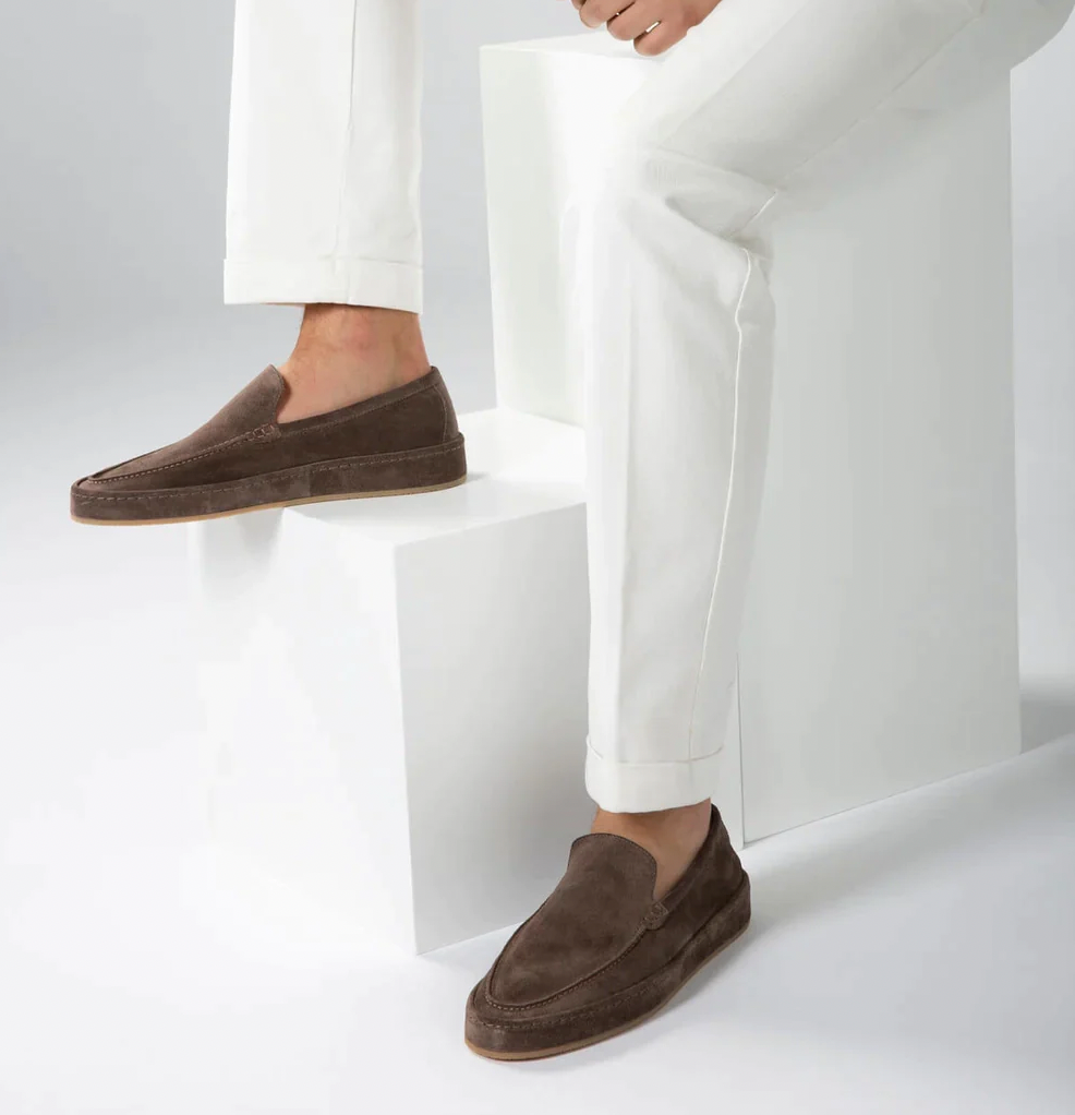 Milo - Super stylische und bequeme Leder Slipper für Herren