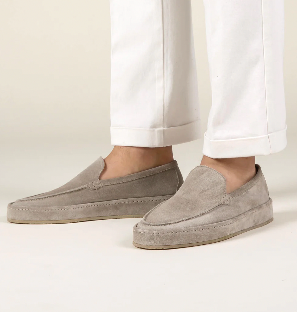 Milo - Super stylische und bequeme Leder Slipper für Herren