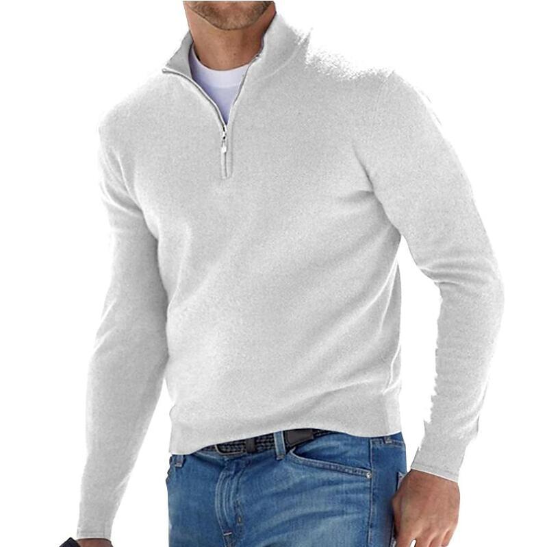 Linton - Herren Pullover mit Reißverschluss für Style und Komfort