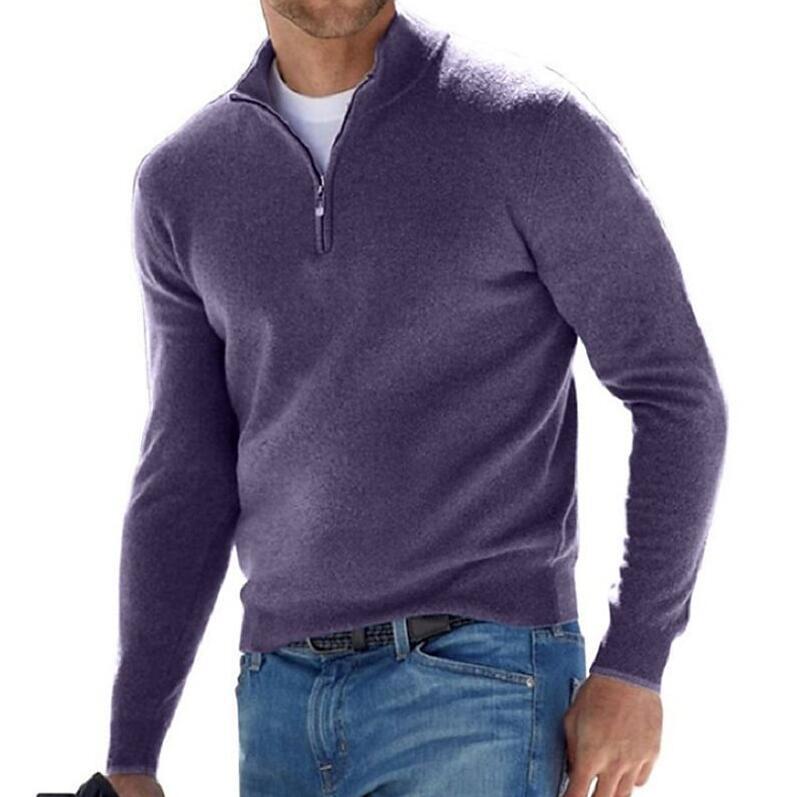 Linton - Herren Pullover mit Reißverschluss für Style und Komfort