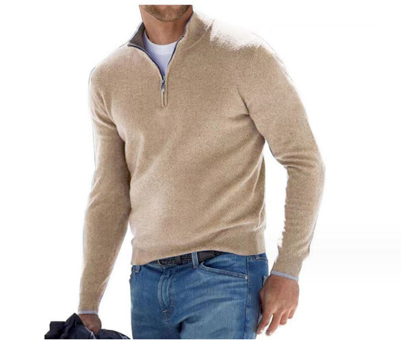 Linton - Herren Pullover mit Reißverschluss für Style und Komfort