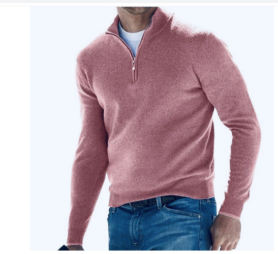 Linton - Herren Pullover mit Reißverschluss für Style und Komfort