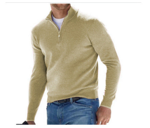 Linton - Herren Pullover mit Reißverschluss für Style und Komfort