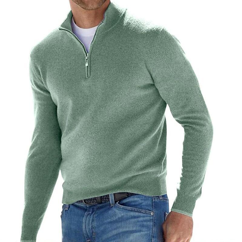 Linton - Herren Pullover mit Reißverschluss für Style und Komfort