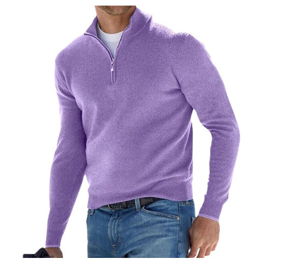 Linton - Herren Pullover mit Reißverschluss für Style und Komfort