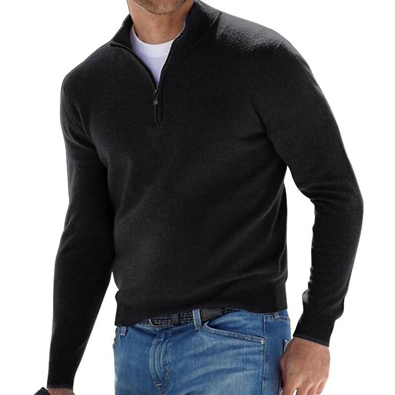 Linton - Herren Pullover mit Reißverschluss für Style und Komfort