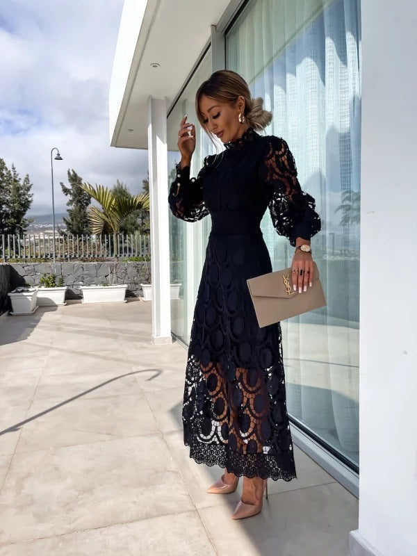 Frauen elegantes Spitzenkörperkleid | Skye 4