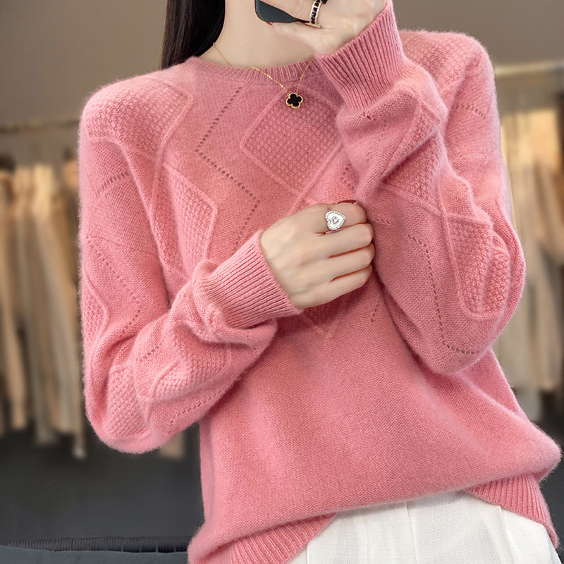 Nora - Süßer rosa Pullover